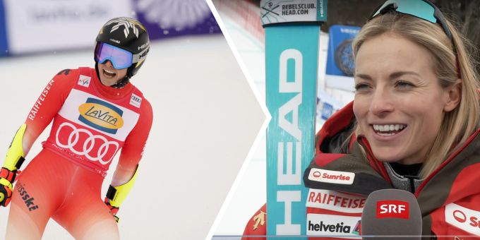 1. Saisonsieg - Lara Gut-Behrami: «Konnte alle Schwünge durchziehen»
