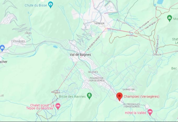 Das Walliser Dorf Champsec in der Gemeinde Val de Bagnes wurde in der Nacht auf Donnerstag evakuiert. Champsec