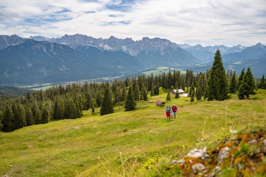 Wanderung zur Wallgauer Alp.