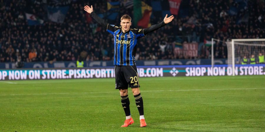 Serie A Pisa Aebischer