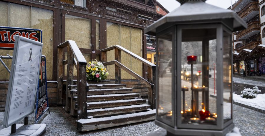 Crans-Montana Blumen Kerzen