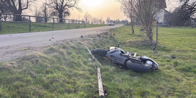 Unfall Lömmenschwil