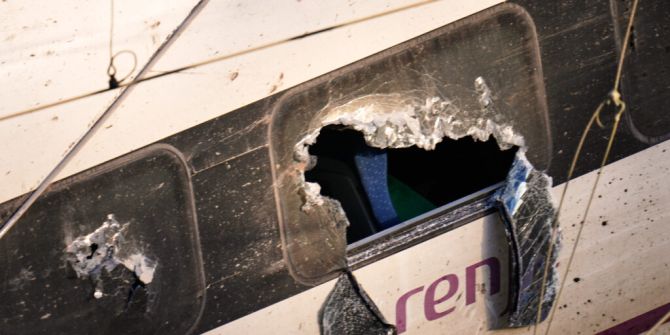 Zugunglück in Spanien