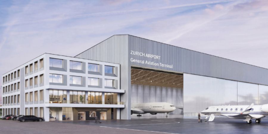 Der Flughafen Zürich hat mit dem Bau des neuen Terminals für Privat- und Businessjets begonnen.
