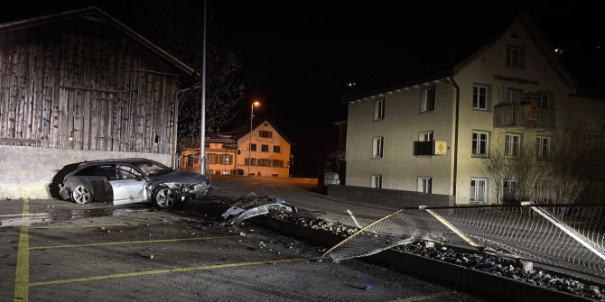 Selbstunfall Näfels