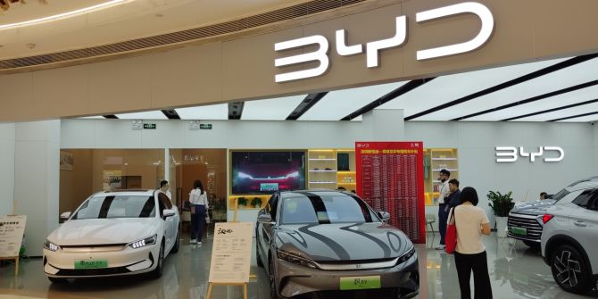 BYD Verkaufsraum