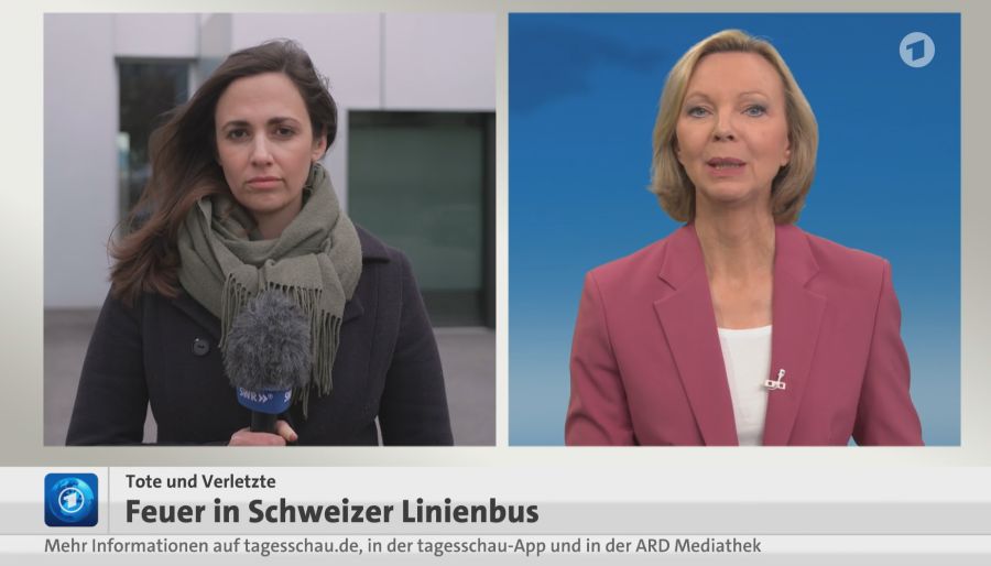 Die deutsche «Tagesschau» schickte sogar eine Journalistin an die Pressekonferenz im Kanton Freiburg.