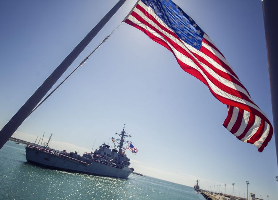 Spanien verbietet den USA, im Zuge des Kriegs gegen den Iran Angriffe von der Militärbasis im spanischen Rota (im Bild) zu tätigen. Gleiches gilt für die gemeinsame Basis in Morón. (Archivbild)