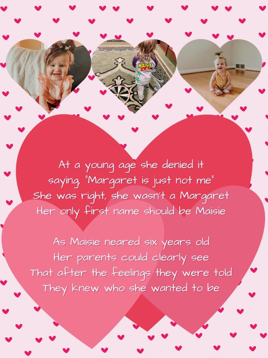 Auf der folgenden Seite bestätigen die Eltern, dass der Name nicht gepasst habe. Das Mädchen sollte Maisie heissen.