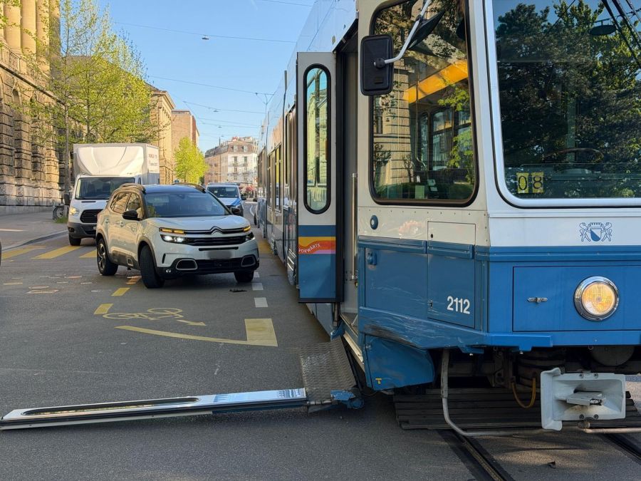 Tram Unfall Zürich