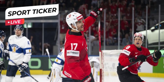 Schweiz Finnland Eishockey-WM