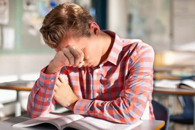 Schulzimmer heiss