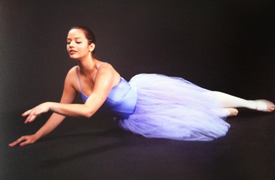 Stella als junge Ballett-Tänzerin.