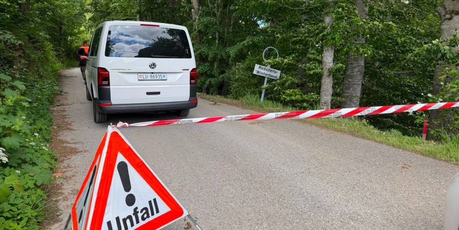 Die Kantonspolizei Solothurn steht im Einsatz.