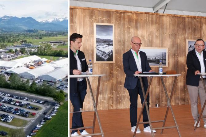 Jährlich wird auf der Allmend eine "Zeltstadt" für die Rhema auf- und abgebaut. Nun arbeitet die Rheintal Messe und Event AG an den weiteren Schritten für eine fixe Eventhalle.