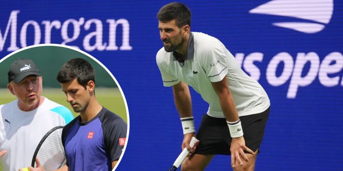 Novak Djokovic Boris Becker
