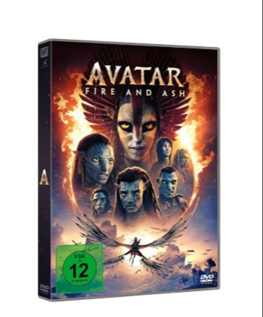 Aktuelle Kinofilme werden ebenfalls bewusst auf DVD gekauft. «Avatar 3: Fire and Ash» gehört zu den Bestsellern bei CeDe.ch und Galaxus.