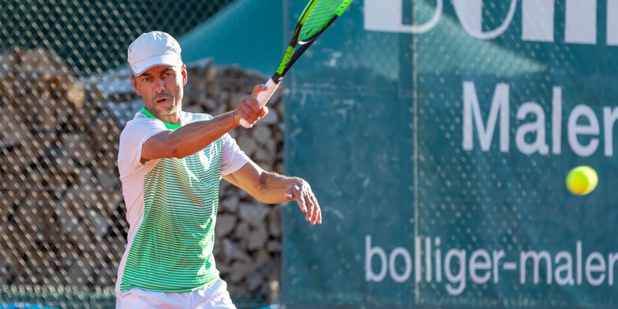 André Graf vom TC Wettingen gewann im letzten Sommer überraschend seinen ersten Schweizer Meistertitel.