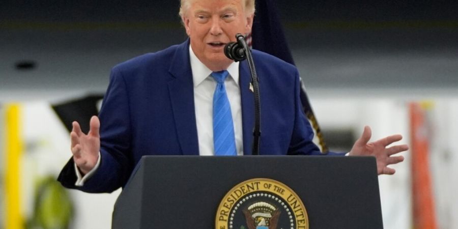 US-Präsident Donald Trump. Foto: Manuel Balce Ceneta/AP/dpa/Archivbild