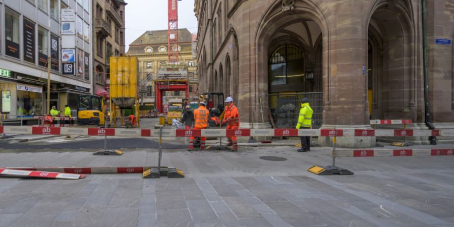Das 3D-Stadtmodell wird im Erdgeschoss der alten Hauptpost in der Basler Innenstadt zu sehen sein. (Archivbild)