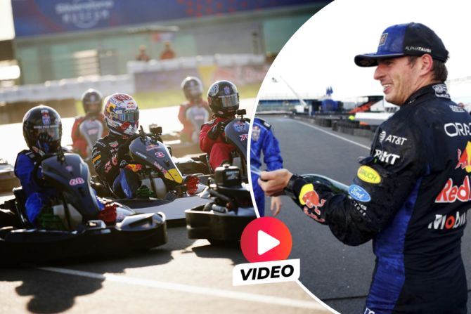 Max Verstappen Kart