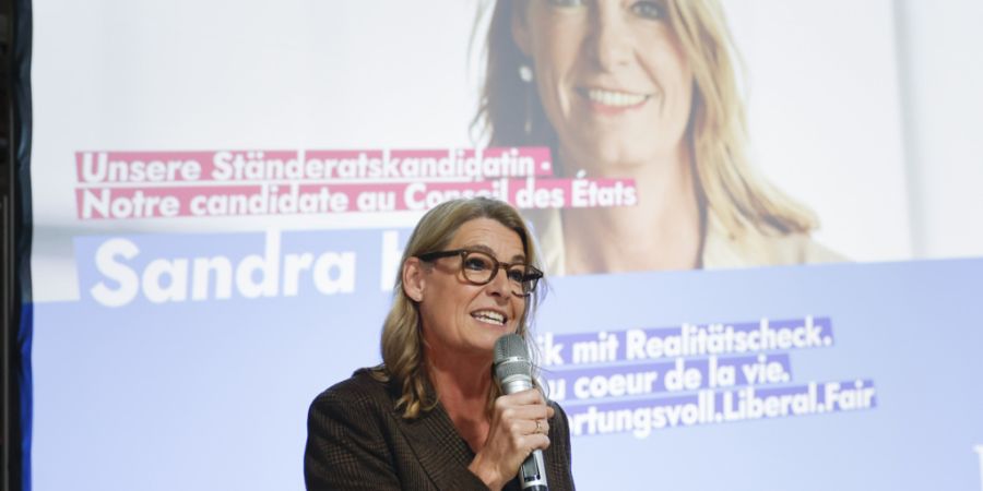 Grossrätin Sandra Hess soll für die Berner FDP einen Sitz im Ständerat erobern. Die Delegierten haben sie am Mittwochabend in Huttwil für die Wahlen vom Herbst 2027 nominiert.