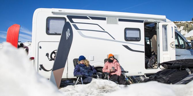 Winterreise Reisemobil