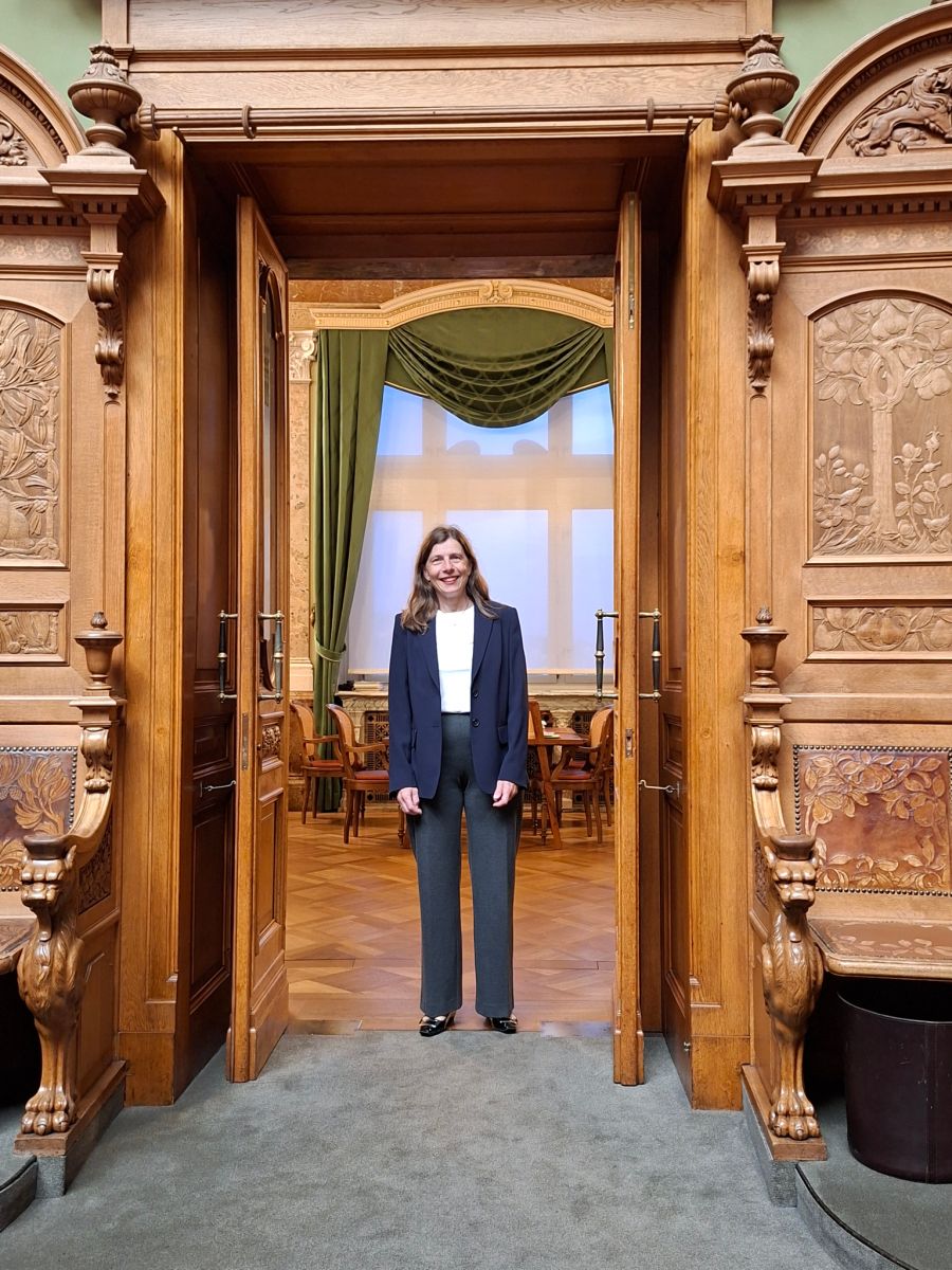 Bettina Balmer im Bundeshaus.