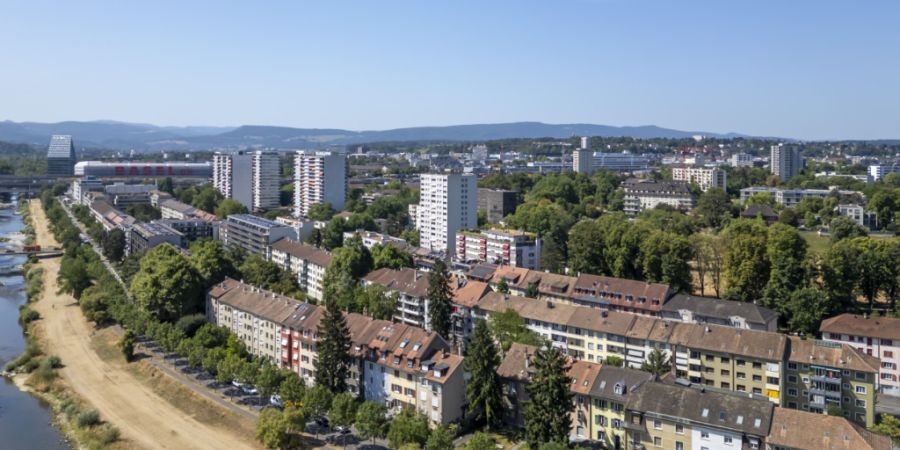 Das Haefely-Areal im Lehenmattquartier in Basel soll zu einem Wohn- und Gewerbegelände werden. Der Grosse Rat gab dazu grünes Licht. (Archivbild)