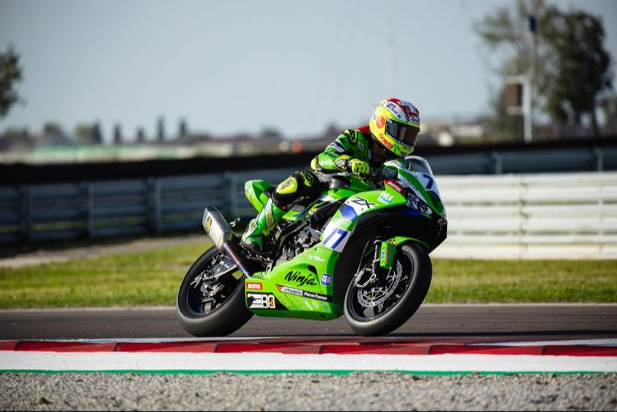 Dominique Aegerter Kawasaki Supersport-WM