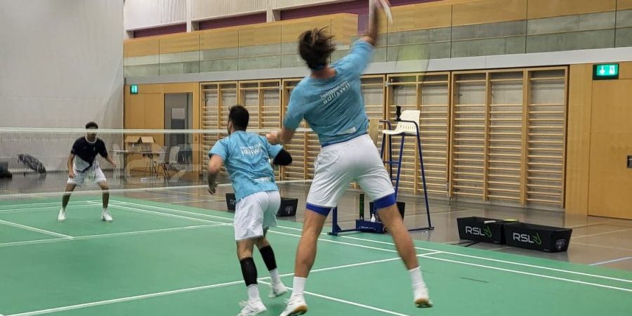 Van der Aar/Bato überzeugten im Herrendoppel an beiden Spieltagen.