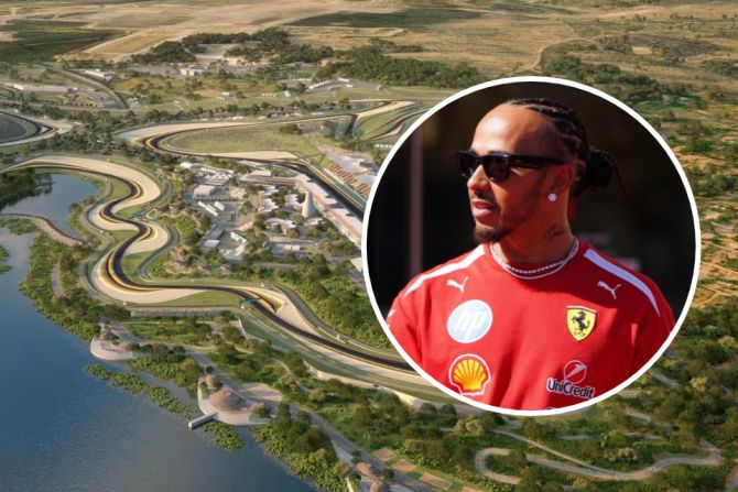 Lewis Hamilton Ruanda Afrika