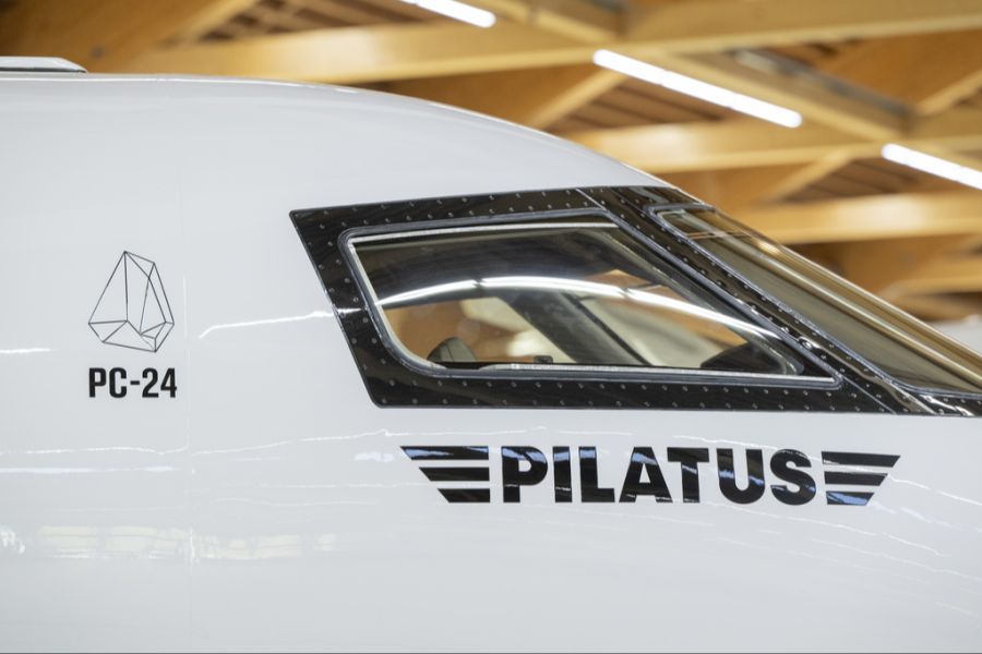 Der Schweizer Flugzeugbauer Pilatus profitiert von einem 0-Prozent-Zoll Deal mit Trump. (Archivbild)