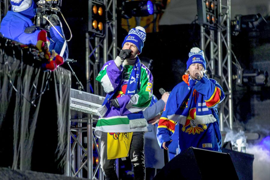 Jare Brand und Ville-Petteri Galle SLAPSHOT