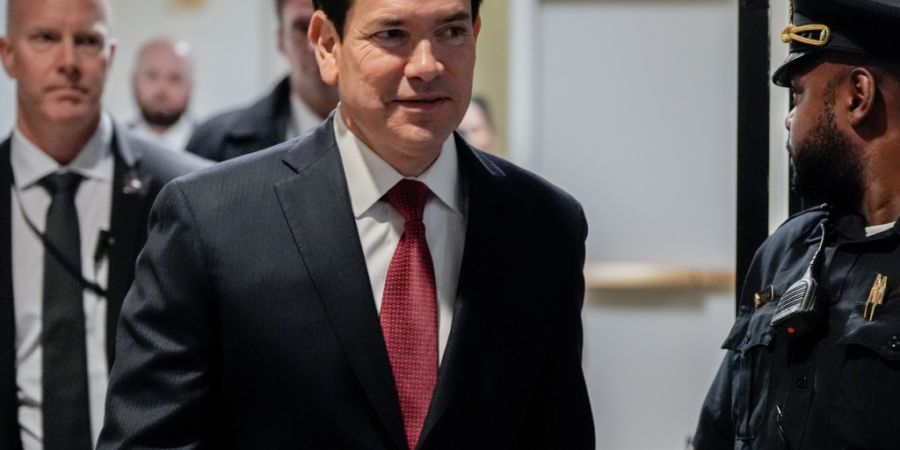 ARCHIV - US-Außenminister Marco Rubio. Foto: Julia Demaree Nikhinson/AP/dpa/Archiv