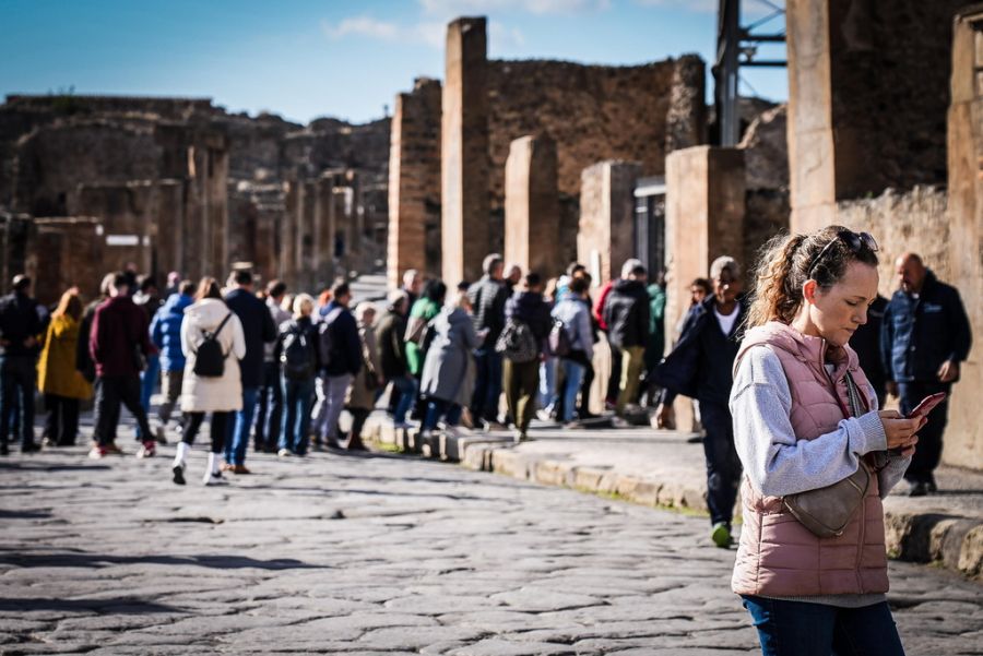 Ein schottischer Tourist packte in Pompeji fünf Steine und ein Ziegelfragment ein. (Symbolbild)
