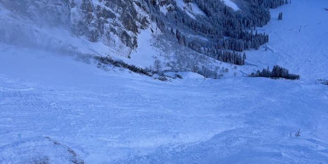 Lawine Gerschnialp