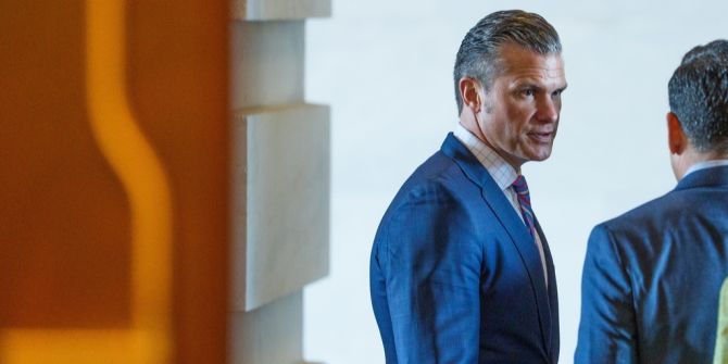 Pentagon-Chef Pete Hegseth