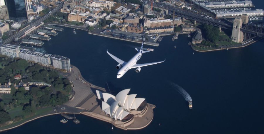 Ab 2027 sollen die neuen Ultra-Langstreckenflieger Sydney mit London und New York verbinden.