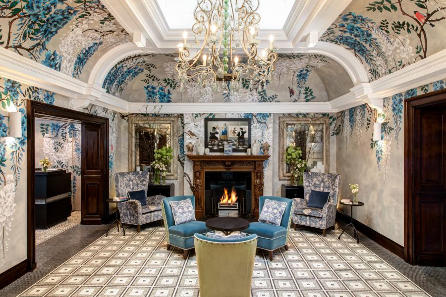 Lobby des Brown's Hotel in London Mayfair