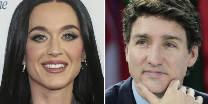Katy Perry Justin Trudeau