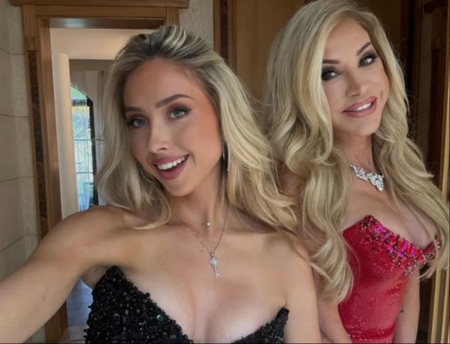 Die Fotos von Carmen und Shania kamen nicht bei allen gut an.