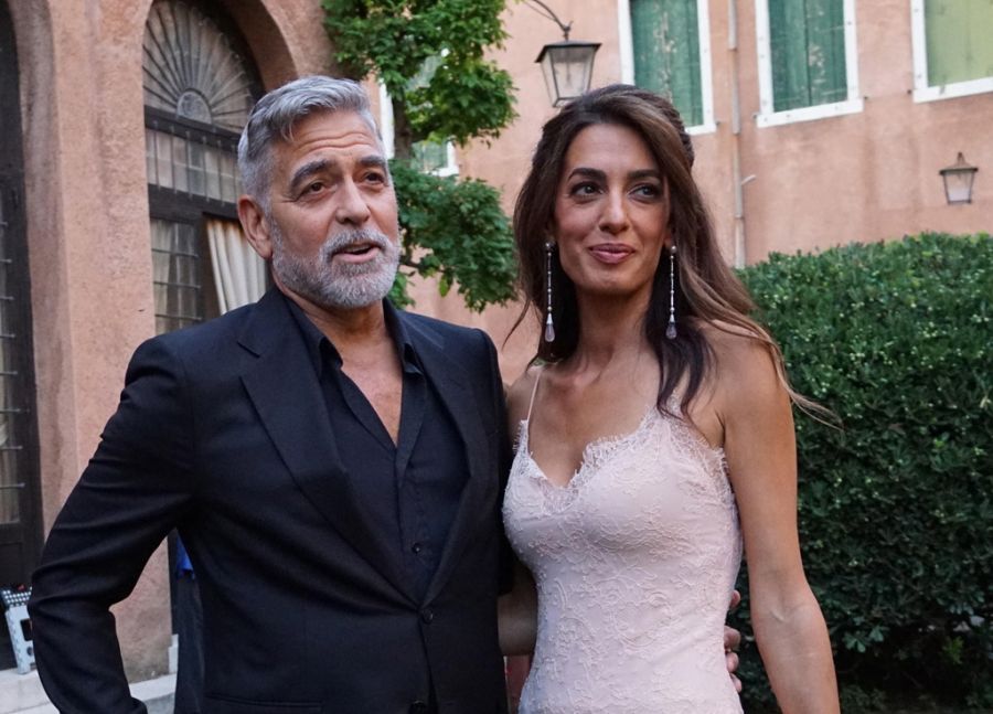 George Clooney und Amal