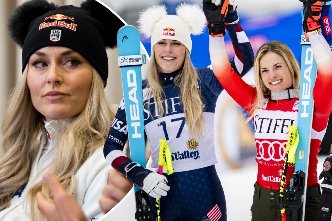 Lindsey Vonn Lara Gut-Behrami