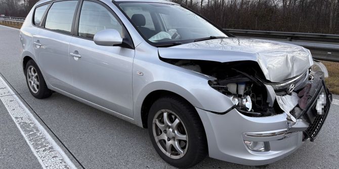 Auffahrunfall Sennwald A13