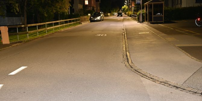 Unfallstelle Buchs