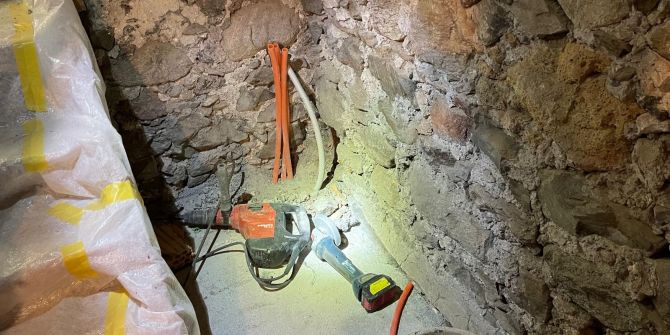 Renovierarbeiten Unfall