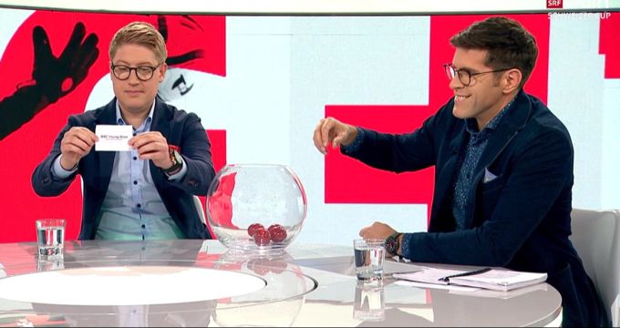 Los-Fee Beni Huggel bei SRF. Schweizer Cup