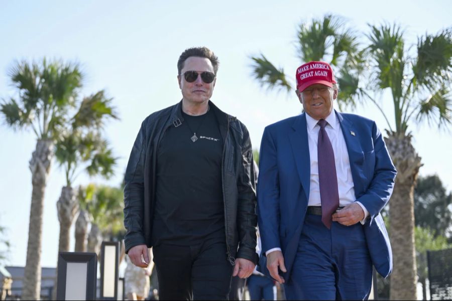 Elon Musk und Donald Trump zeigen sich in der Öffentlichkeit immer wieder als beste Freunde.