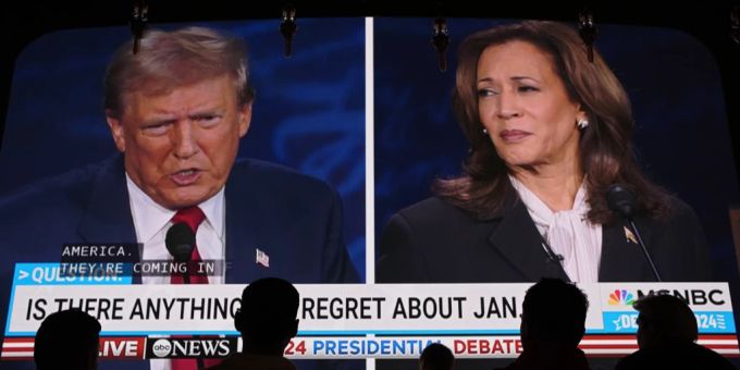 Kamala Harris hat einer zweiten Debatte zugestimmt, Donald Trump aber lehnt ab. Harris